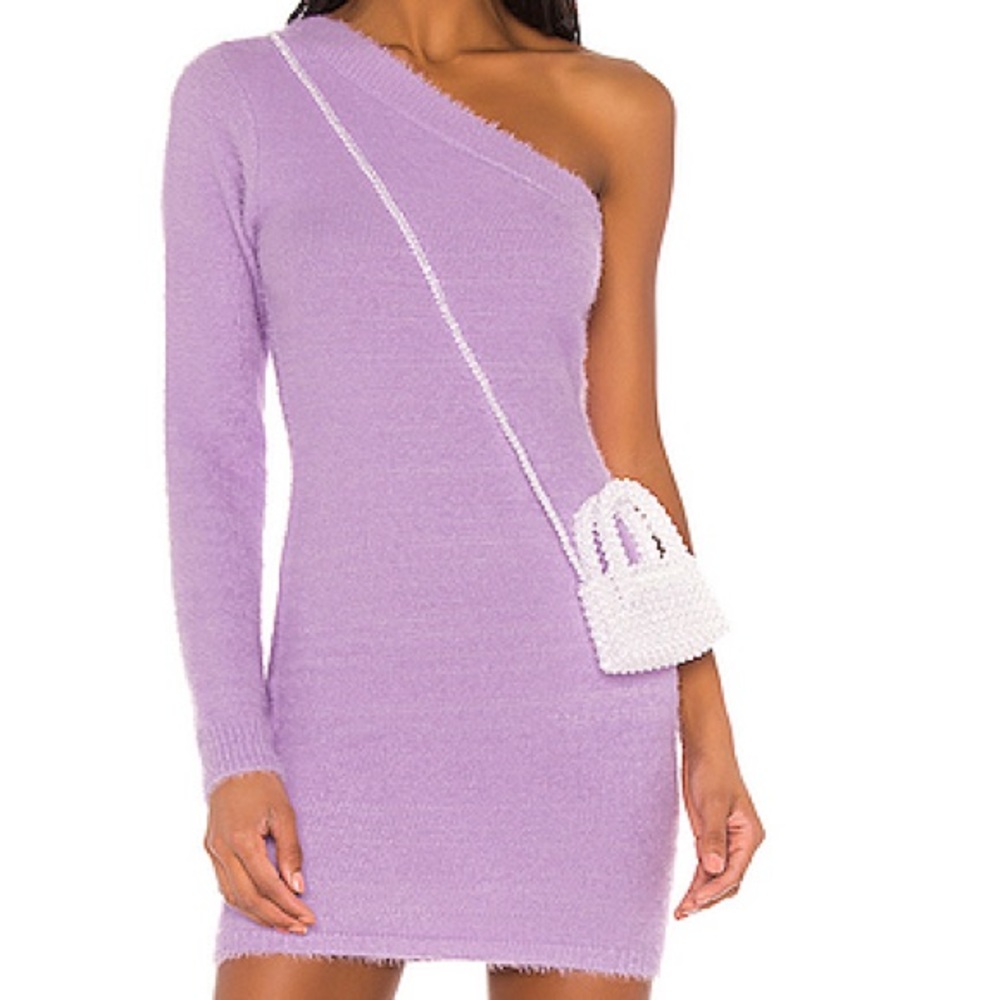 Lovers + Friends Rachel Micro Purse in Clear